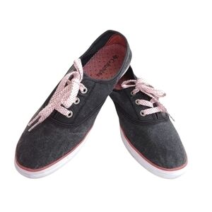 COLUMBIA Canvas Gray and Pink Sneakers